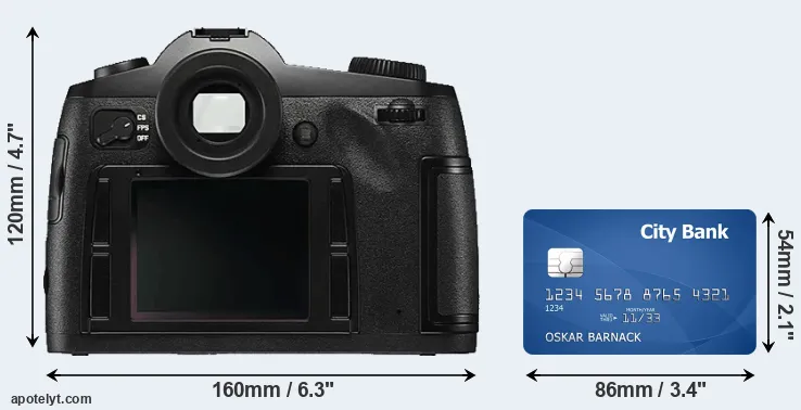 S Typ 006 and credit card rear side