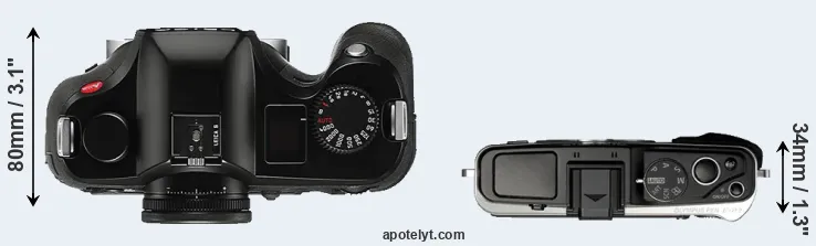 Compare S Typ 006 versus E-P3 top