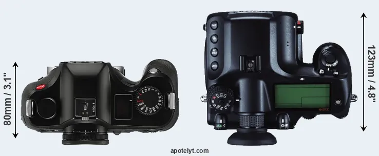 Compare S Typ 006 versus 645Z top
