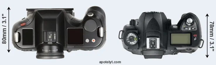 Compare S Typ 007 versus D70 top