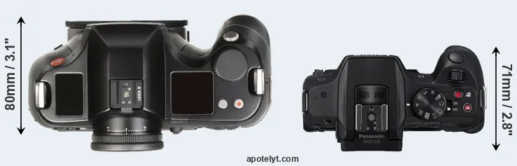 Compare S Typ 007 versus G6 top