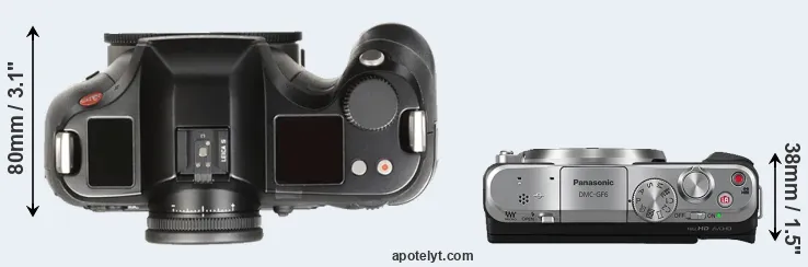 Compare S Typ 007 versus GF6 top
