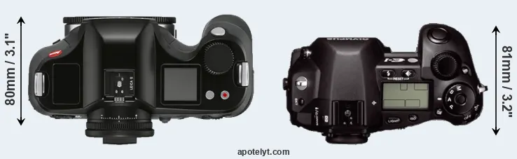 Compare S3 versus E-1 top