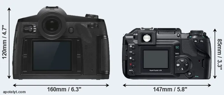 Comparison S3 or E-300 rear