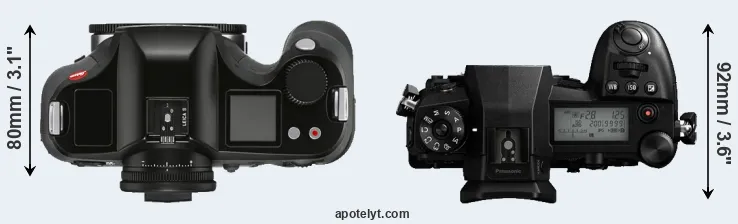 Compare S3 versus G9 top
