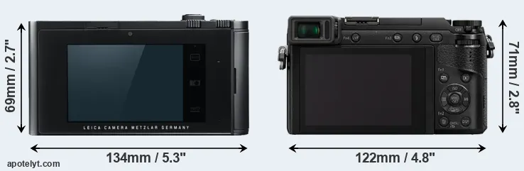 Comparison T Typ 701 or GX80 rear
