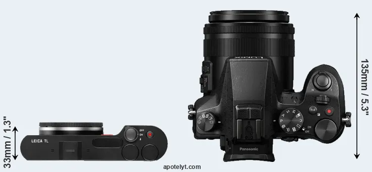 Compare TL versus FZ2000 top