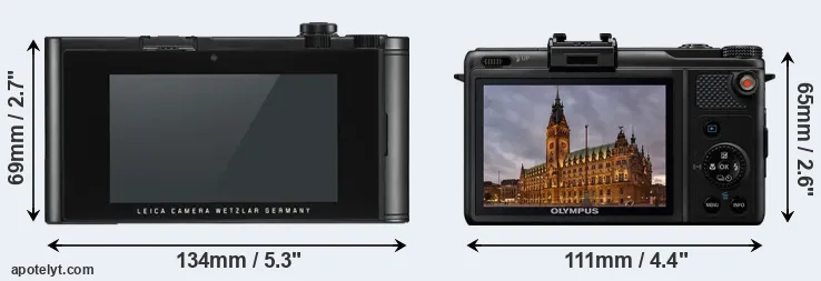 Comparison TL2 or XZ-1 rear