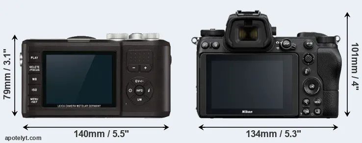 Comparison X-U Typ 113 or Z7 rear
