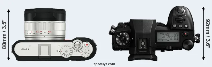 Compare X-U Typ 113 versus G9 top