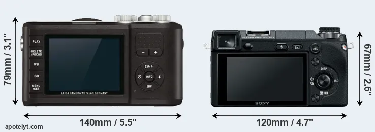 Comparison X-U Typ 113 or NEX-6 rear