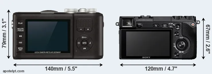 Comparison X-U Typ 113 or NEX-7 rear
