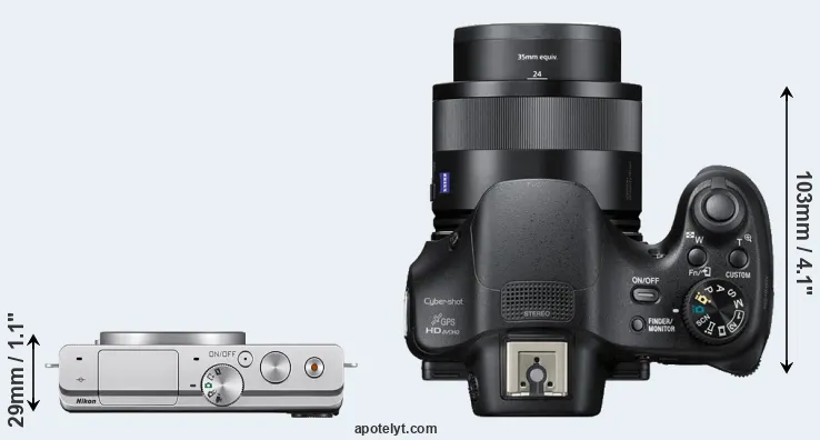 Compare J4 versus HX400V top