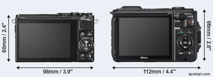 Comparison J5 or W300 rear