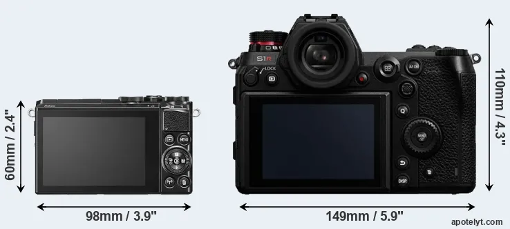 Comparison J5 or S1R rear