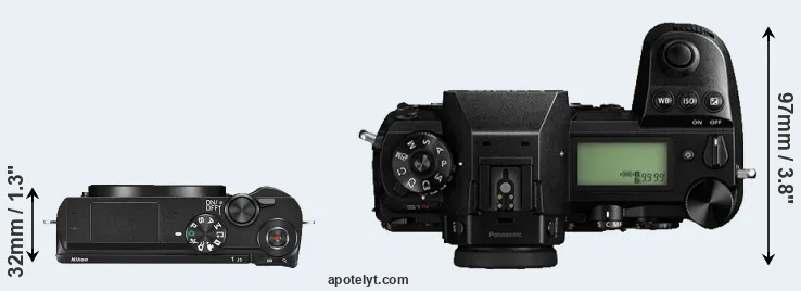 Compare J5 versus S1R top