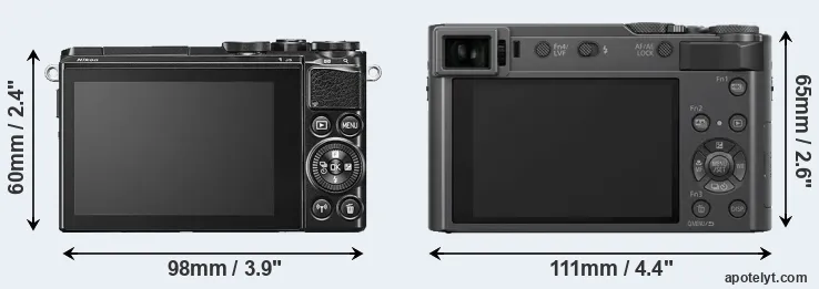 Comparison J5 or TZ200 rear