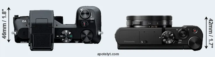 Compare V2 versus LX10 top