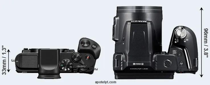 Compare V3 versus L840 top