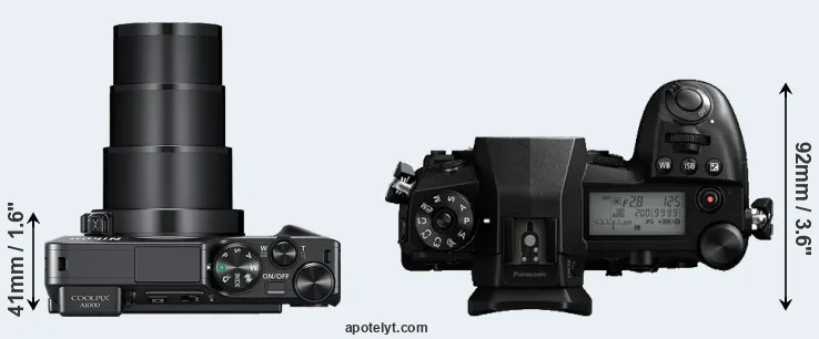 Compare A1000 versus G9 top