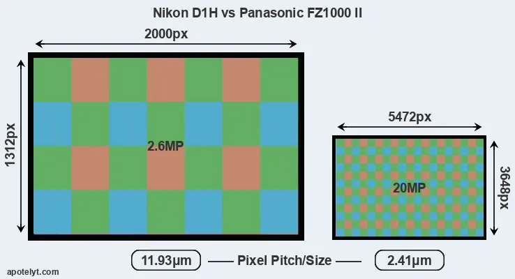 D1H versus FZ1000 II MP