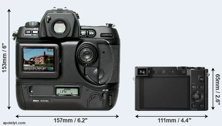 Comparison D1H or ZS100 rear