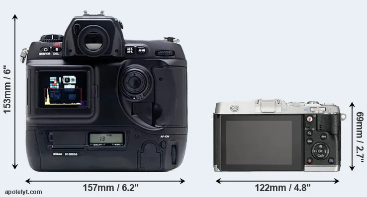 Comparison D1X or E-P5 rear