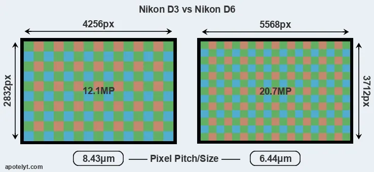 D3 versus D6 MP