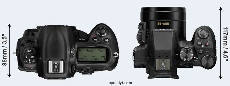 Compare D3 versus FZ330 top