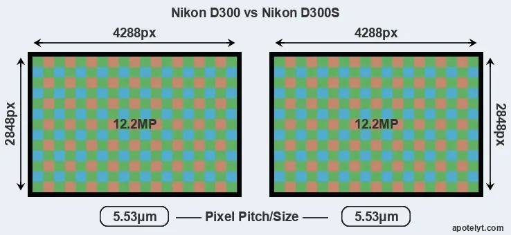 D300 versus D300S MP