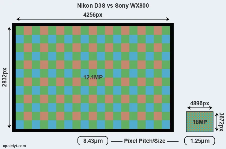D3S versus WX800 MP