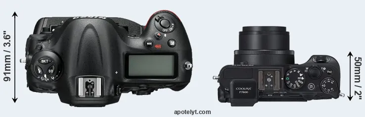 Compare D4S versus P7800 top