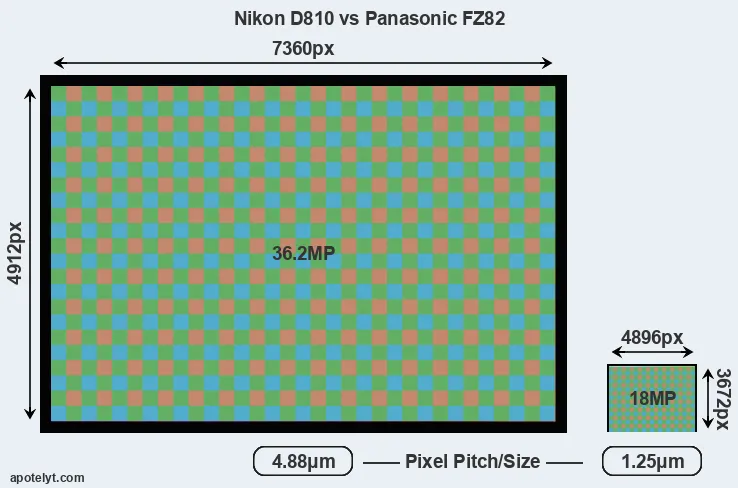D810 versus FZ82 MP