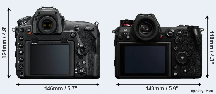 Comparison D850 or S1 rear