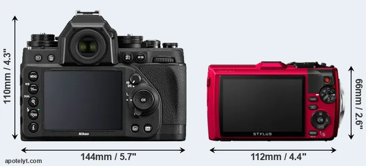 Comparison Df or TG-4 rear