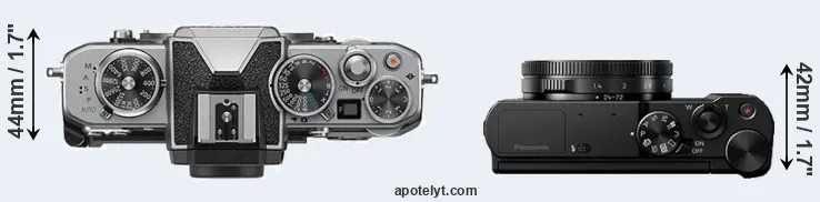 Compare Z fc versus LX10 top