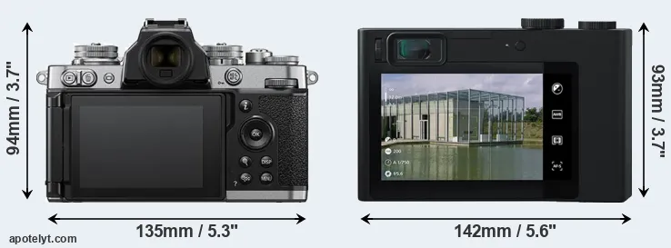 Comparison Z fc or ZX1 rear
