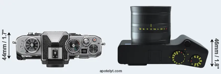 Compare Z fc versus ZX1 top
