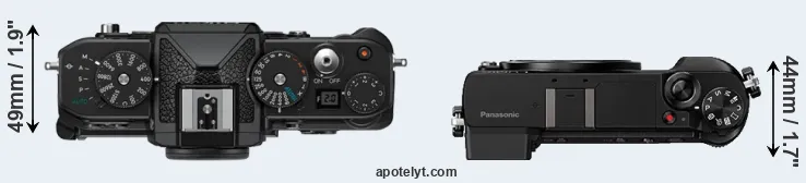 Compare Zf versus GX80 top