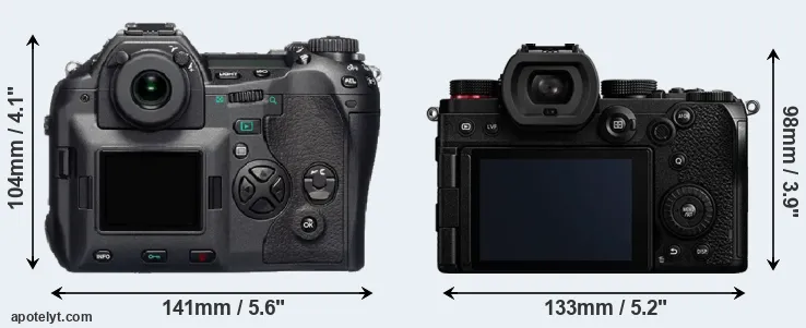 Comparison E-1 or S5 rear