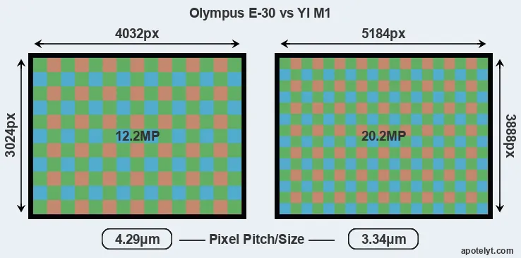 E-30 versus M1 MP