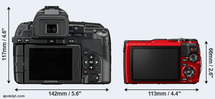 Comparison E-5 or TG-6 rear