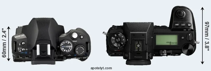 Compare E-620 versus S1R top