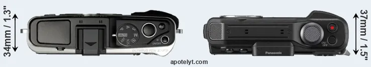 Compare E-P3 versus FT7 top
