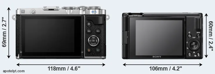 Comparison E-P7 or ZV-1F rear