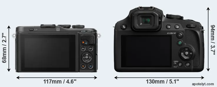 Comparison E-PL10 or FZ80 rear