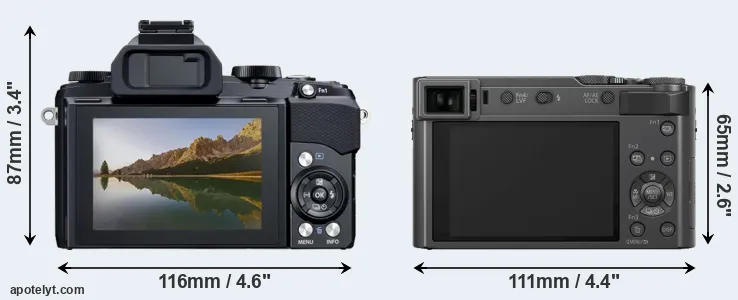 Comparison Stylus 1 or ZS200 rear