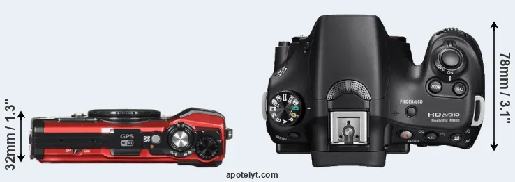 Compare TG-5 versus A58 top