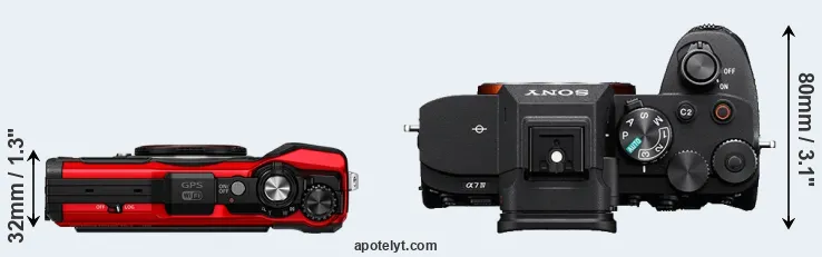 Compare TG-6 versus A7 IV top