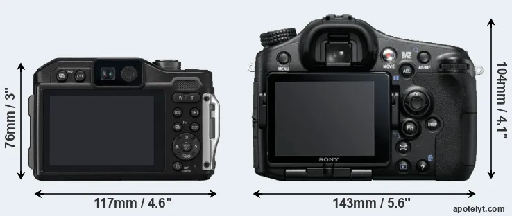 Comparison FT7 or A77 rear